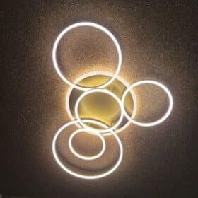 Plafonnier Anneaux LED photo review