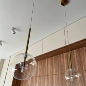 Lustre Verre LED Bulle photo review