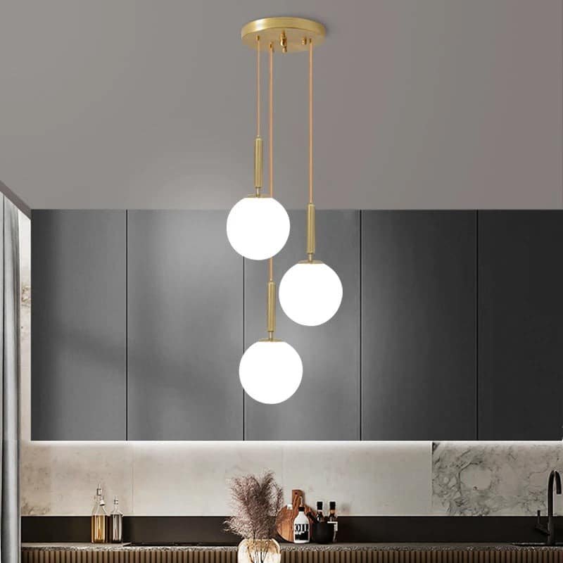Lustre LED Boules