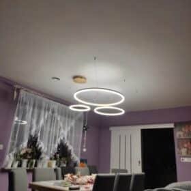 Lustre Anneaux LED photo review