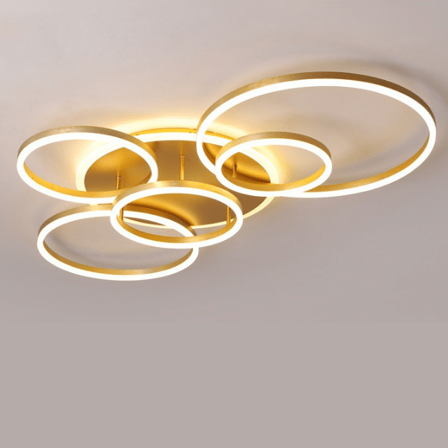 Plafonnier Anneaux LED