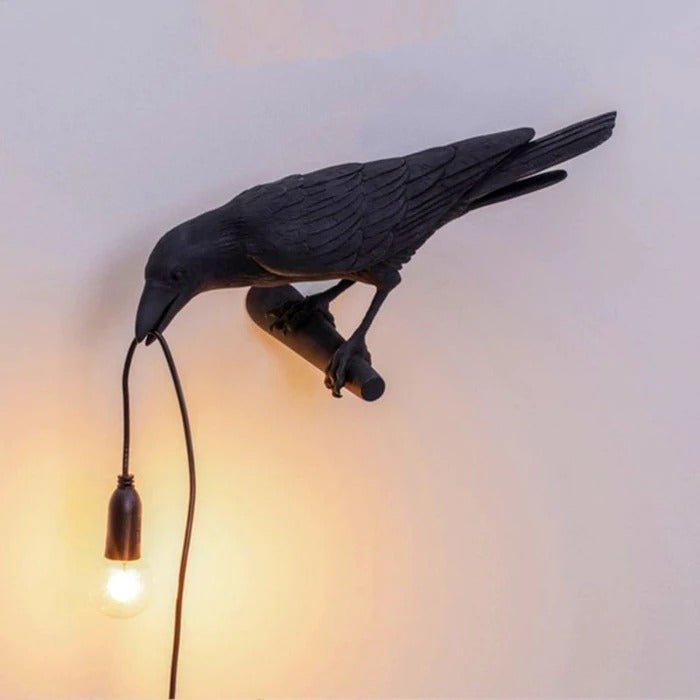 Applique Murale Corbeau