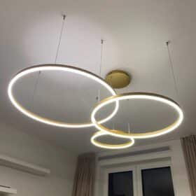 Lustre Anneaux LED photo review