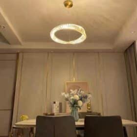 Lustre Luxe LED Cristal photo review