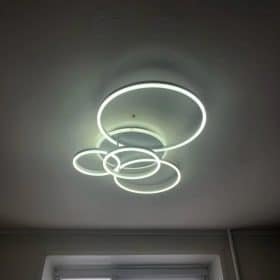Plafonnier Anneaux LED photo review