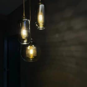 Lustre LED Bulle de Verre photo review