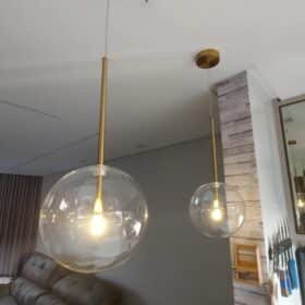Lustre Verre LED Bulle photo review