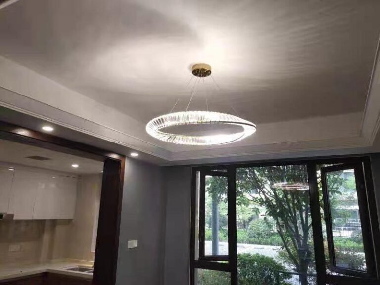 Lustre Luxe LED Cristal photo review