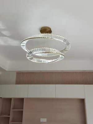 Lustre Luxe LED Cristal photo review