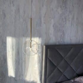 Lustre Verre LED Bulle photo review