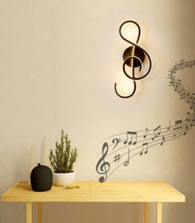 Applique Murale LED Clef de Sol