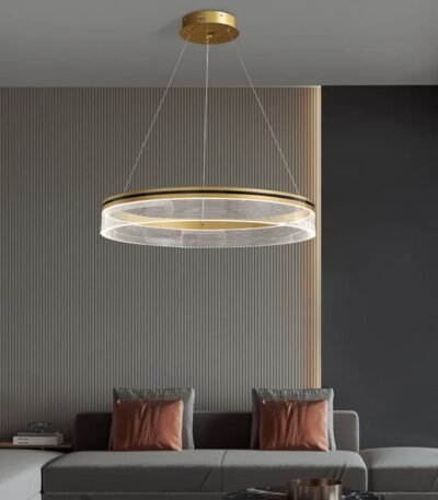 Lustre LED Rond Moderne