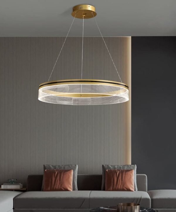 Lustre LED Rond Moderne