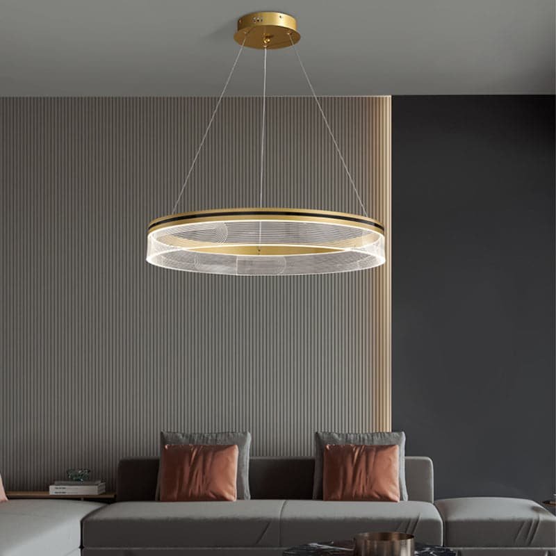 Lustre LED Rond Moderne