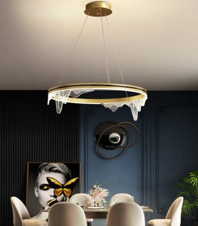 Lustre LED Moderne Montagne