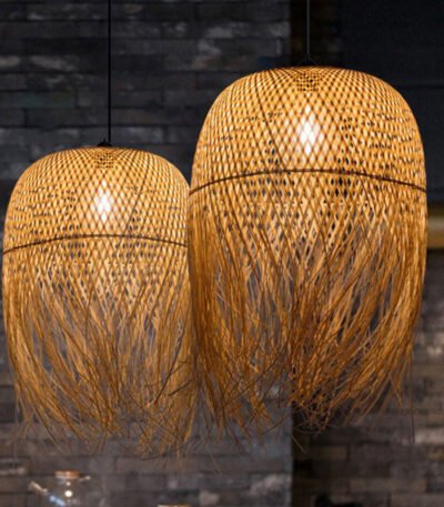 Lampe Suspendue Bambou