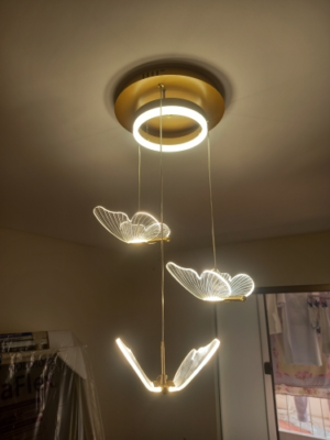 Luminaire Papillon photo review
