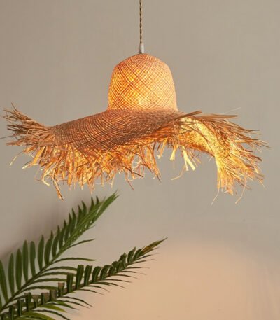 Lustre Chapeau De Paille