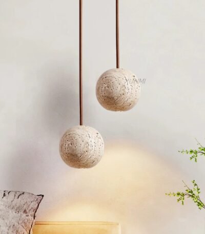 Suspension Luminaire Travertin