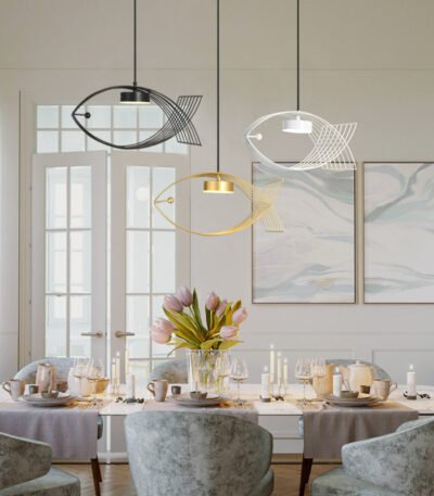 Suspension Luminaire Poisson