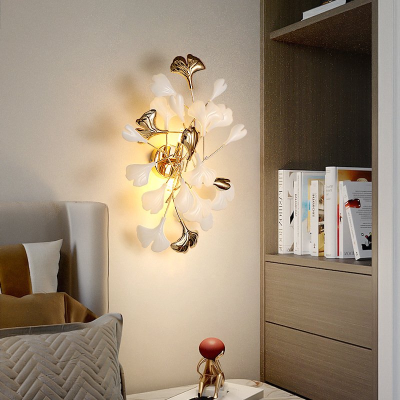 Applique Murale Fleur Blanche