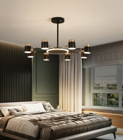 Lustre Scandinave Noir