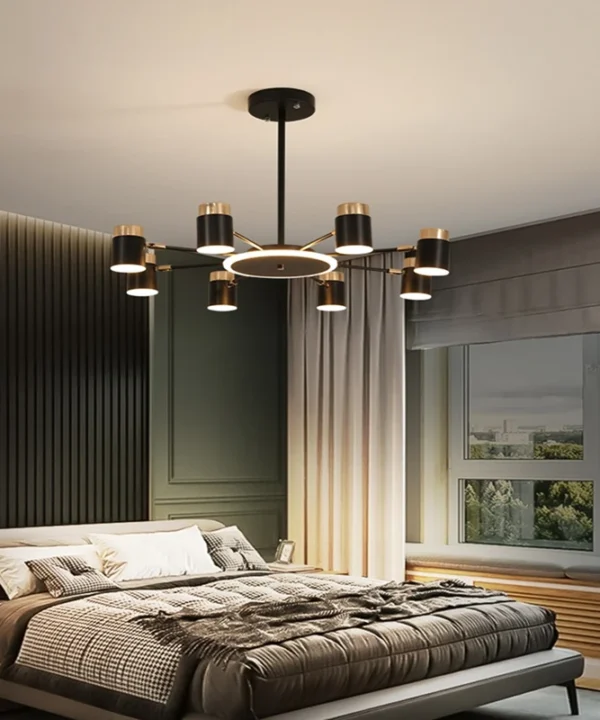 Lustre Scandinave Noir