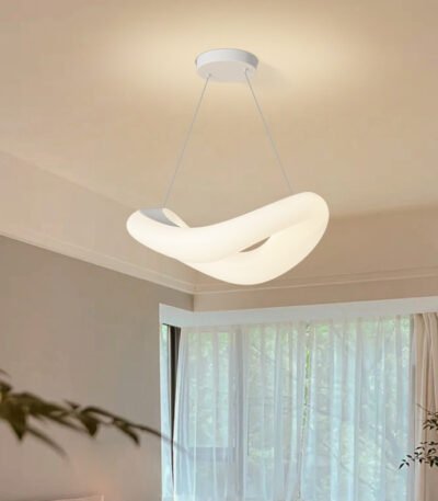 Suspension Blanche Scandinave