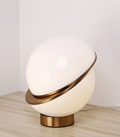 Lampe Chevet Boule Blanche