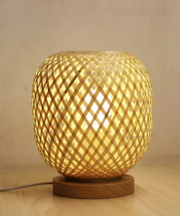 Lampe De Chevet Rotin