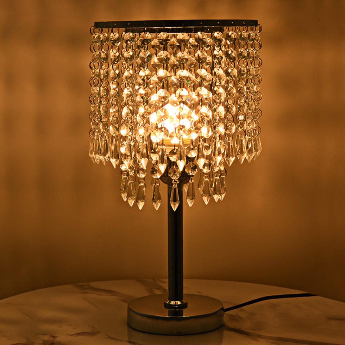 Lampe Cristal Ancienne – Image 2
