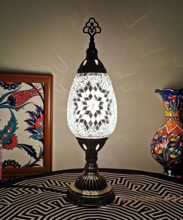Lampe Mosaique De Verre
