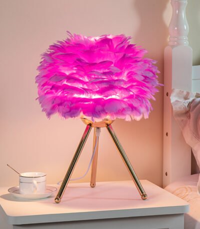 Lampe De Table Plume