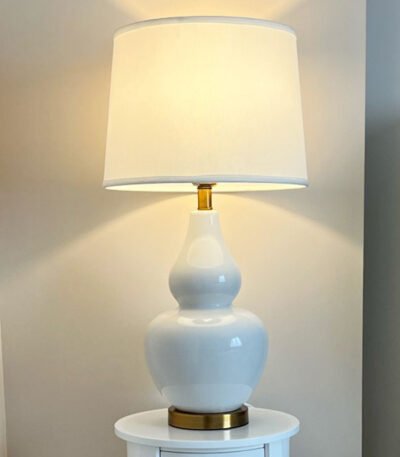 Lampe De Chevet Blanche