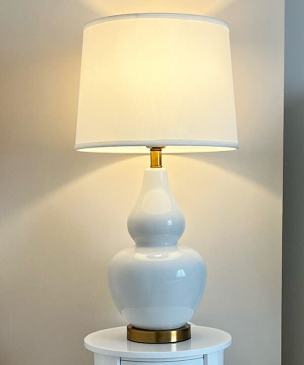 Lampe De Chevet Blanche