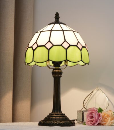 Lampe De Table Vitrail