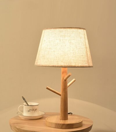 Lampe De Table En Bois