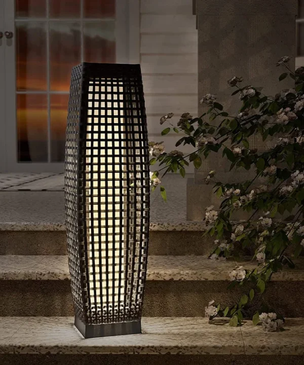 Lampe Exterieur Rotin