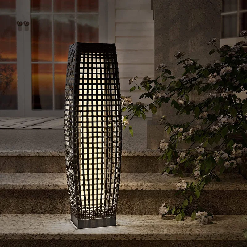 Lampe Exterieur Rotin