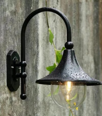 Applique Exterieure Noire