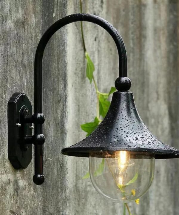Applique Exterieure Noire