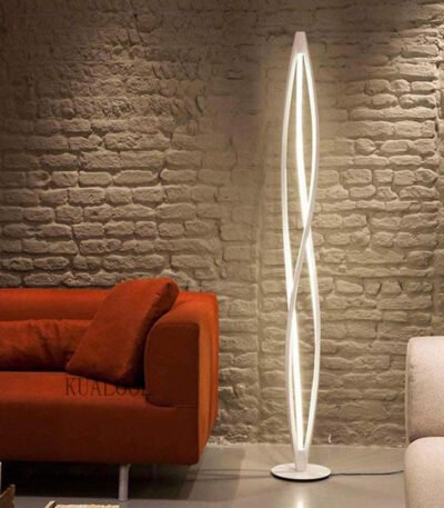 Lampadaire Led Torsadé