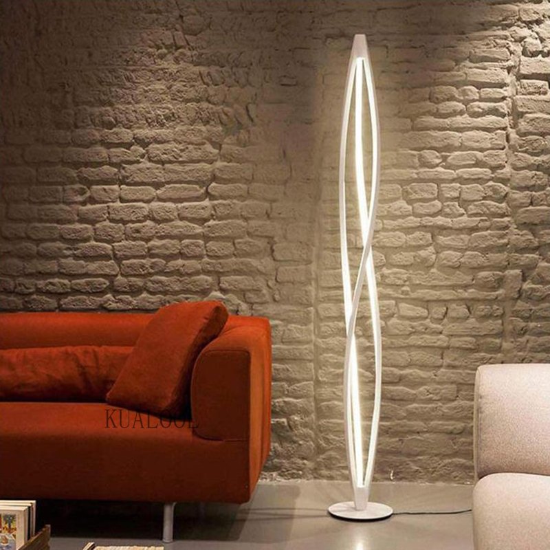 Lampadaire Led Torsadé