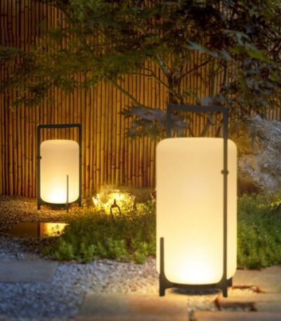 Luminaire Jardin Blanc