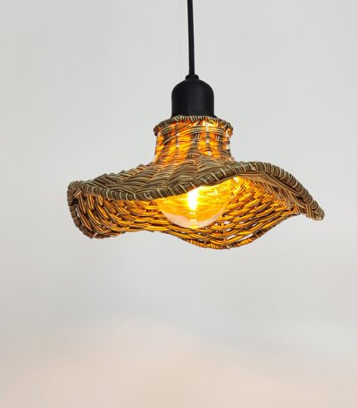 Lampe De Jardin En Osier