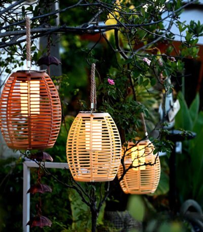 Luminaire Exterieur Rotin