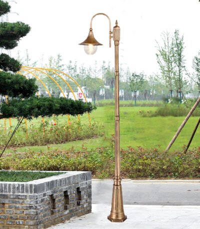 Lampadaire Extérieur Bronze