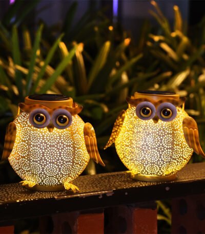Lampe Solaire Hibou