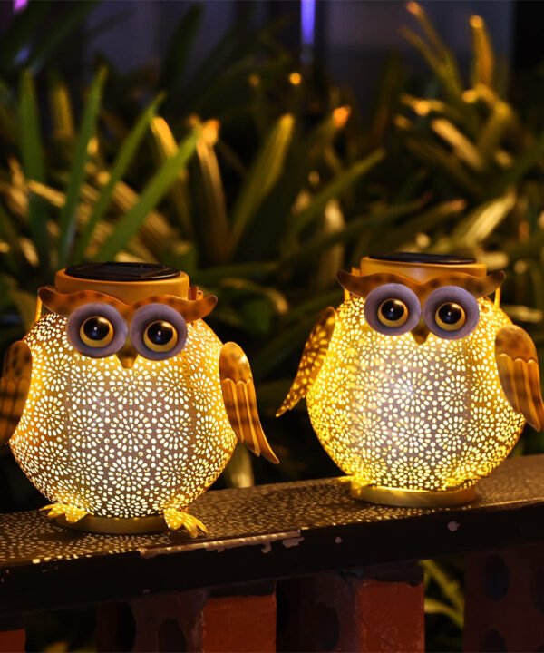 Lampe Solaire Hibou