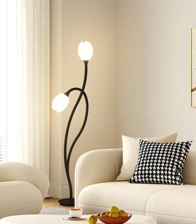 Lampadaire Fleur Design